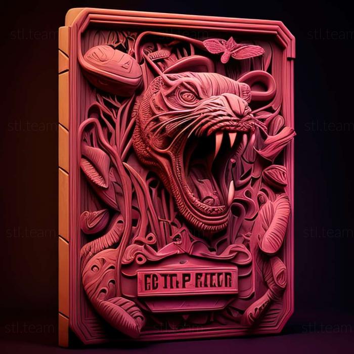 3D модель Игра Паспорт Розовой пантеры в опасность (STL)